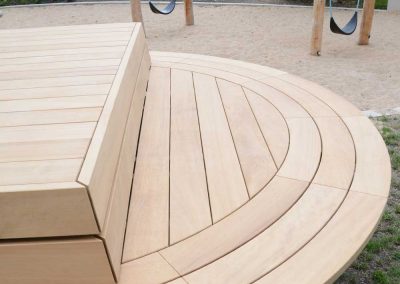 Außenanlagen für Wohnquartier und Kindergarten in Düsseldorf