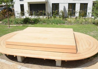 Außenanlagen für Wohnquartier und Kindergarten in Düsseldorf