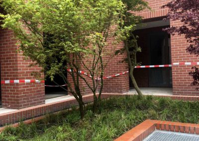 Bepflanzung des Atriums Düsseldorf