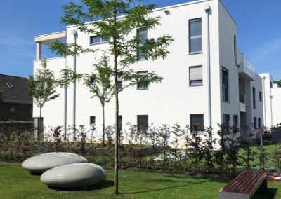 Außenanlage Wohnquartier in Duisburg